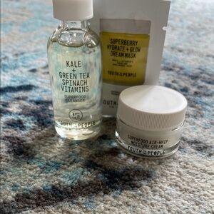 Youth to the People Cleanser and Moisturizer Mini Set